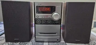 Sony CMT-NEZ30 Micro Component Stereo System CD, Tape Player, View more