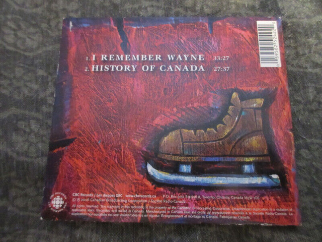 CD Stuart McLean's History of Canada + Remember Wayne in CDs, DVDs & Blu-ray in Timmins - Image 2