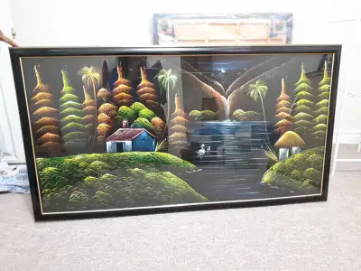 Hand-Painted Landscape Painting, View more