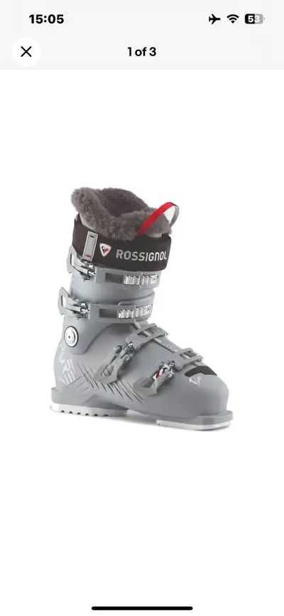 Rossignol Pure 80 Women's Ski Boots Sz 23.5/24.5 Last 102, View more