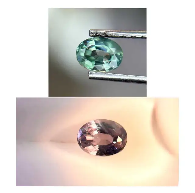 Natural Bluish green Alexandrite 
