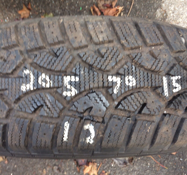 Differant 15" winter tires in Tires & Rims in Kingston