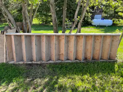 Basement stairs, 38in wide x 139.5in long, has linoleum and stair nosing. asking $200 OBO pickup nea...