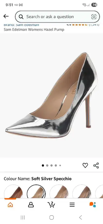 New Sam Edelman Womens Hazel Pump size 6