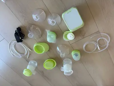 nac nac Electric Breast Pump with Full Accessories - Like New , View more