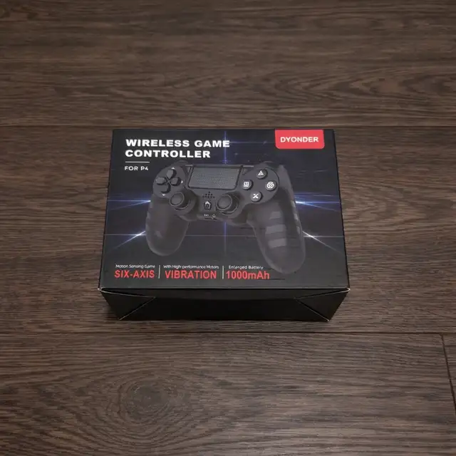 DYONDER PS4 Wireless Controller, 1000mAh, Six-Axis, Audio Jack 65636565857666121