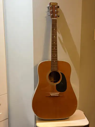 Guitare acoustique vintage Yamaki AY333S, View more