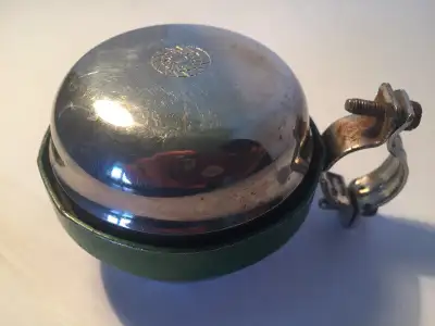 Bicycle bell, Metal, 3” diameter