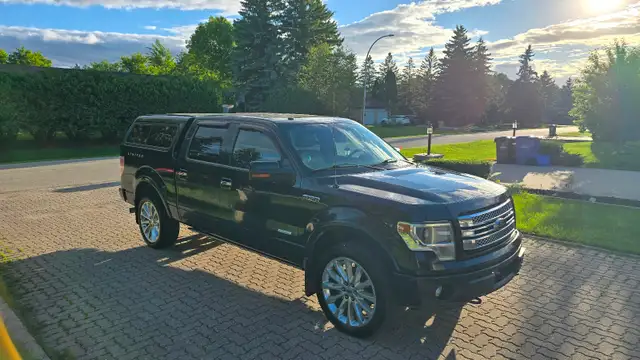 2013 FORD F-150 LIMITED, NEW SAFETY, RED LEATHER INTERIOR!  Nav
