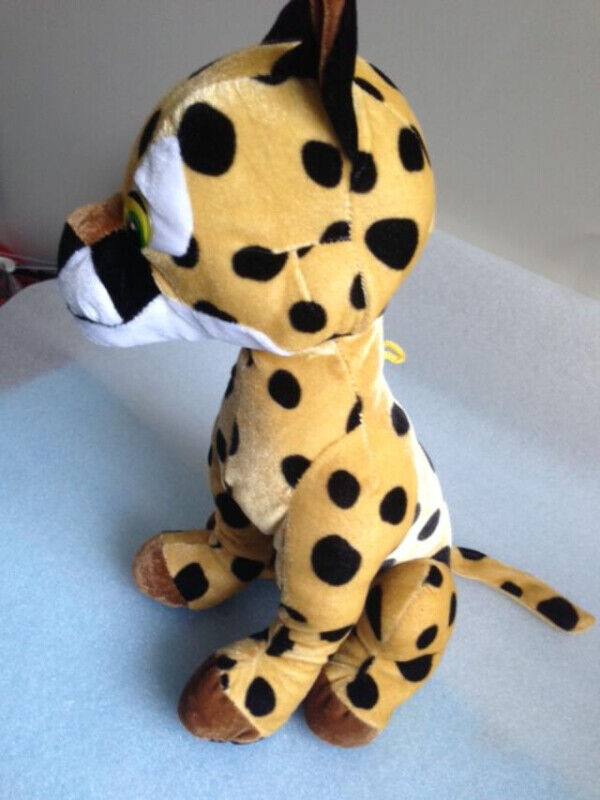 GANZ Toys Brown/black dots  Dog Sitting Stuffed Animal Plush 14” in Toys & Games in Markham / York Region - Image 4