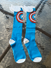 Captain America Socks 