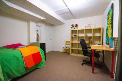 Basement room for female