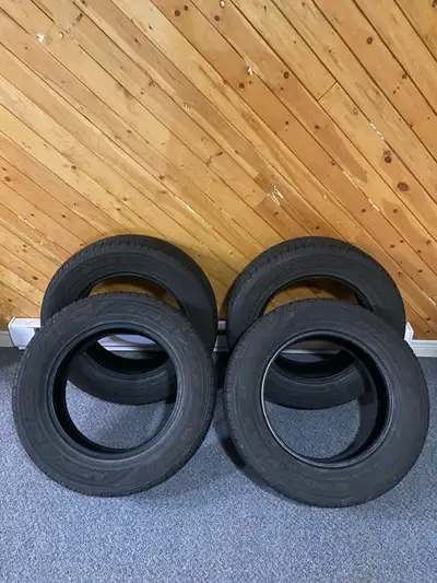 I'm selling a set of four used GOOD YEAR all season tires, size 225/65R17, perfect for cars or SUVs...