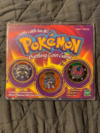 Vintage 1999 Pokemon Battling Coin Game