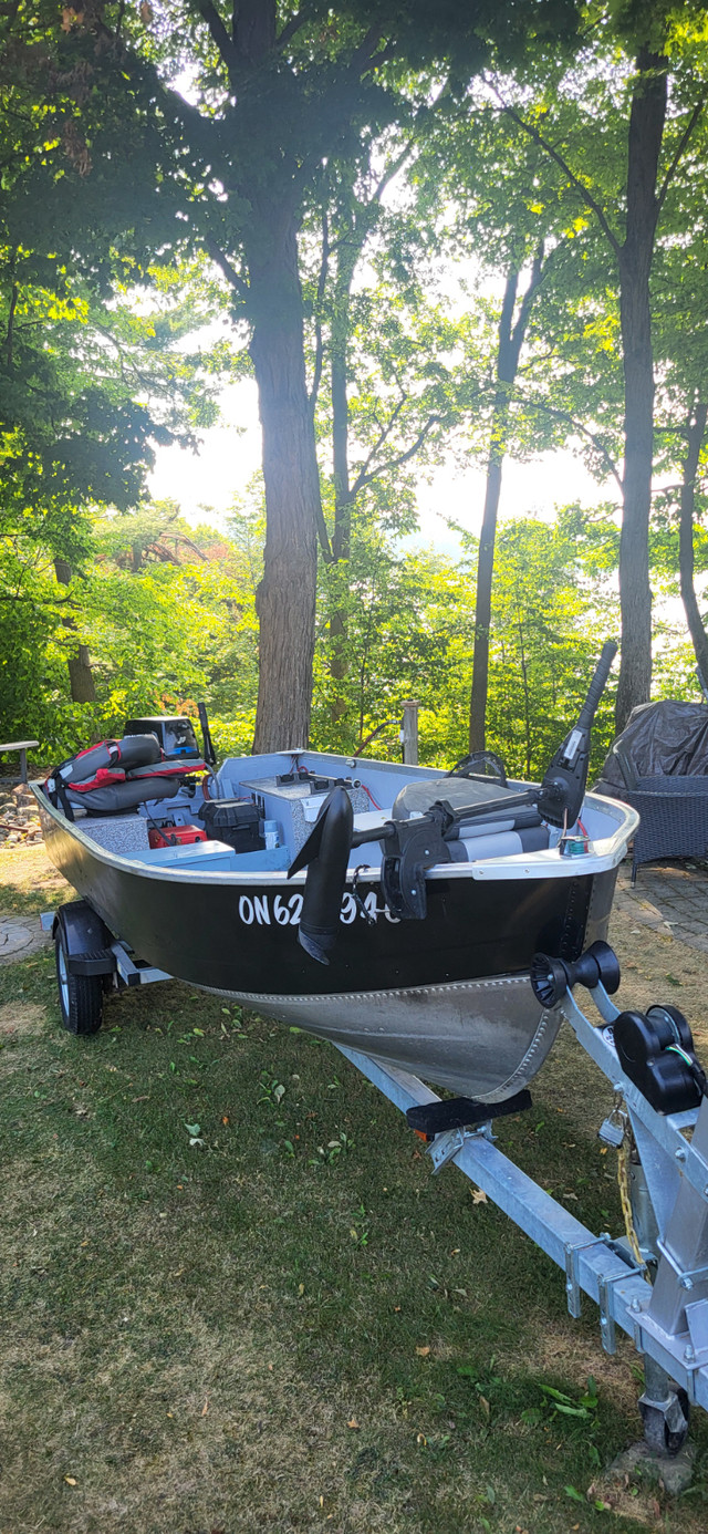 2016 Mirrocraft 14' Aluminum Boat- Ready for the Water! in Powerboats & Motorboats in Kingston - Image 2