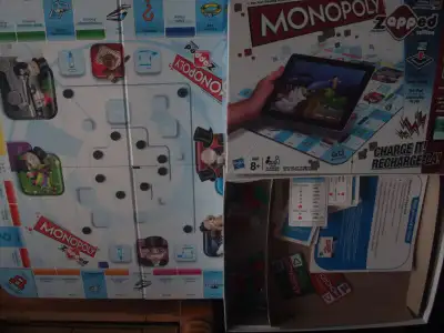 Monopoly Board Game Zapped Ed. & More For Sale.          5090-92, View more