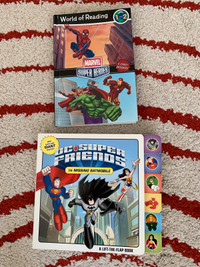 Children Marvel, DC, Transformers-Rescue Bots Book -  6 Books