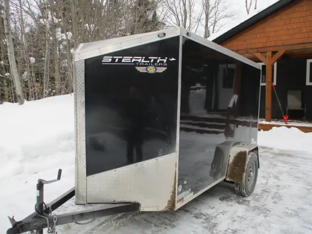 5' X 10' STEALTH Enclosed Trailer in Cargo & Utility Trailers in Muskoka - Image 2