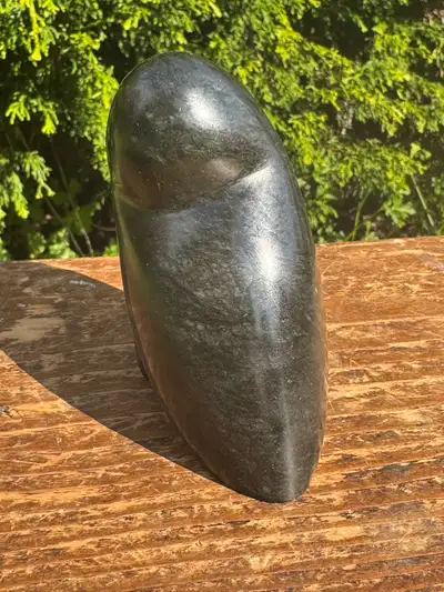 David Wong Snowy Owl Obsidian 3”, View more