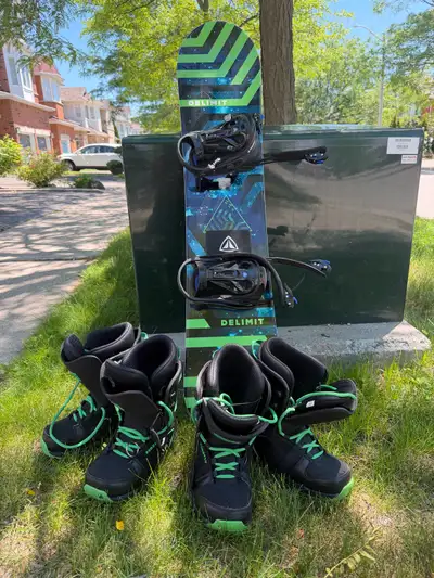 snowboard with shoes, View more