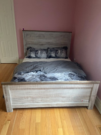 Queen bed