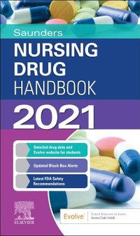 Saunders Nursing Drug Handbook 2021 1st Edition 9780323757287