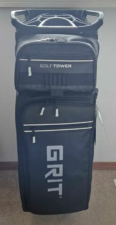 NEW GRIT Golf Tower CART Bag with 14 FULL LENGTH Club Slots, View more