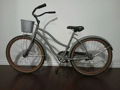 Cruise Bike, Bicycle Gray Light weight and Smooth ride, View more