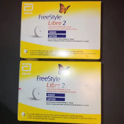 FreeStyle Libre 2—exp 2026-12-2 boxes—$130, View more