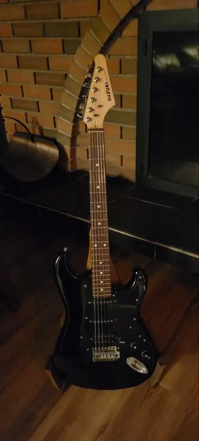 1980's Suzuki Strat Electric Guitar, View more