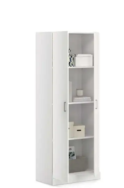 White Storage Cabinet, View more