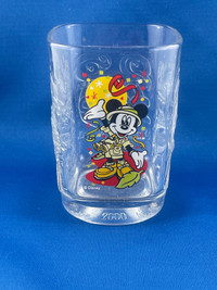 2000 Disney World McDonald’s Animal Kindom Mickey Mouse Glass