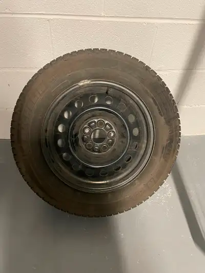 4 Michelin winter tire on rims