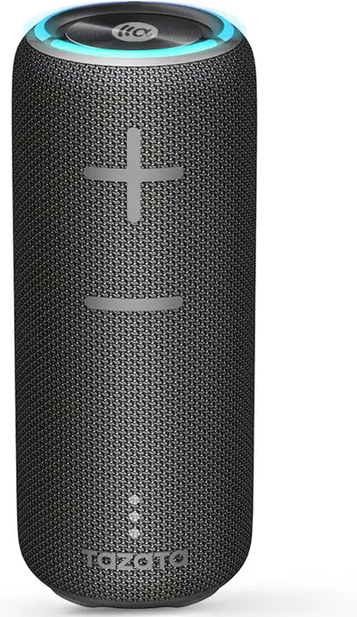 TAZATA Portable Bluetooth Speaker, 30W Surround Sound, View more