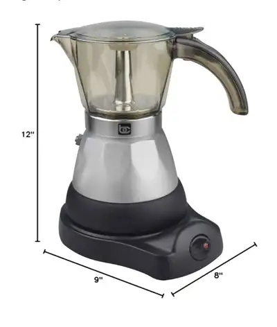 Bene Casa - Portable Electric 3-Cup Espresso Maker, View more