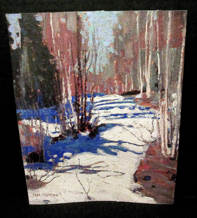 "Path Behind Mowat's Lodge" Canvas Print 8 x 10" by Tom Thomson in Arts & Collectibles in Stratford - Image 3