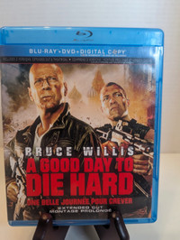 A Good Day to Die Hard Blu-Ray DVD Bruce Willis