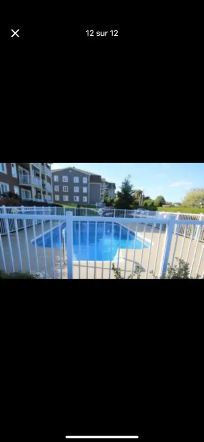 4-1/2 avec piscine a louer