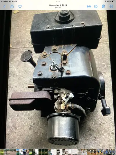 7 hp Tecumseh engine 3/4 “ shaft … was running Please call 905-351-7147