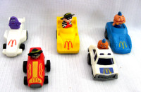 VOITURES  McDonalds FAST MAC's PULLBACK RACERS c.1984/85