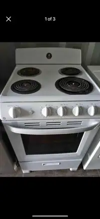24” GE stove 100% working with 30 days warranty 