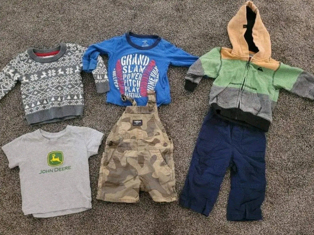 Baby boy clothes Lot 2 Size 12 months in Clothing - 12-18 Months in Saskatoon