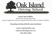 driving lessons( Oak Island Driving School)
