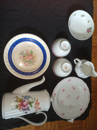 Set de vaisselle en porcelaine /// Porcelain tableware set