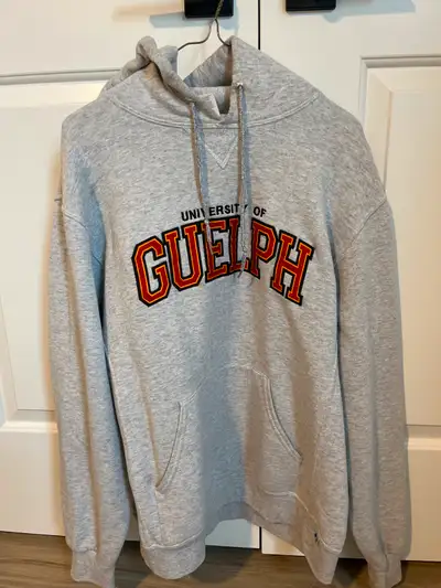 Guelph university hoodie size large unisex