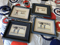 Hockey prints signed and numbered by John Newby take 3 for 150