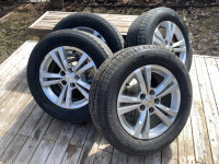 Michelin XTour 225/65r17 with Chevy Equinox Mags