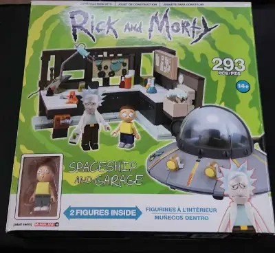 McFarlane Toys Rick and Morty Spaceship and Garage Set, View more