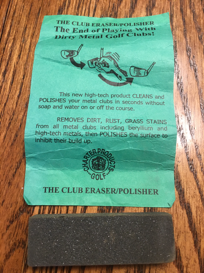 Vintage Charter Products Golf-The Club Eraser/Polisher, View more