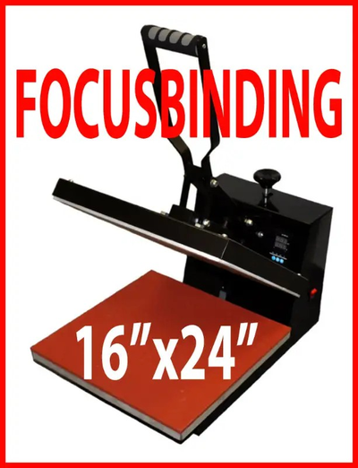 The High Quality 16"x24" Commercial Flat Clam shell Heat Press with Teflon Coated Heat Element is id...